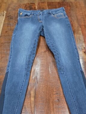 Equestrian Denim Jeans Size 28